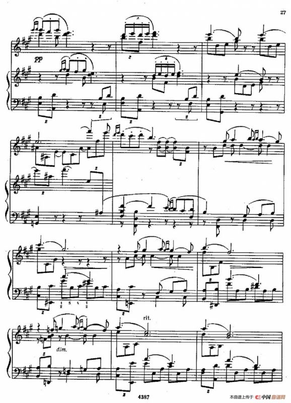 夜曲（改编自《D大调第二弦乐四重奏》第三乐章）