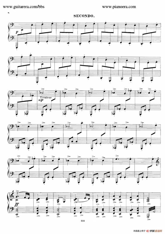 In the Steppes of Central Asia（在中亚细亚草原上·四手联弹版）