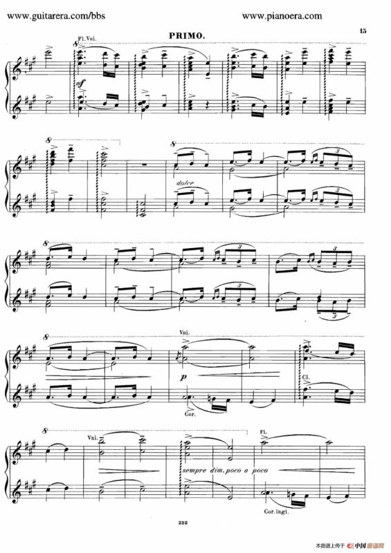 In the Steppes of Central Asia（在中亚细亚草原上·四手联弹版）