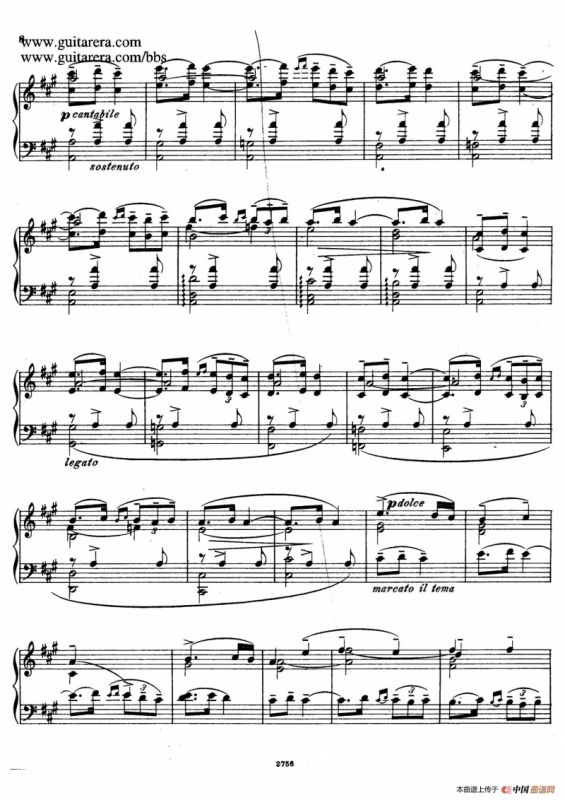 In the Steppes of Central Asia（在中亚细亚草原上·钢琴独奏版）