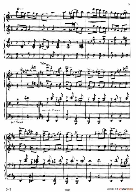 Polka in d Minor（d小调波尔卡·四手联弹）