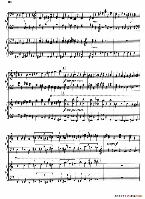 The Planets Op.32（双钢琴）（行星·第六乐章 天王星—魔术师）