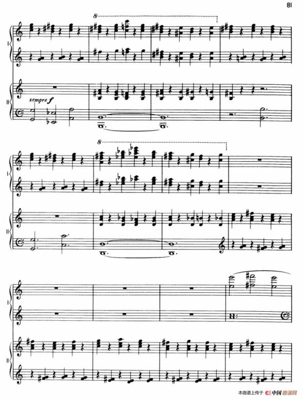 The Planets Op.32（双钢琴）（行星·第六乐章 天王星—魔术师）