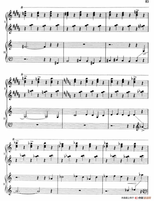 The Planets Op.32（双钢琴）（行星·第六乐章 天王星—魔术师）