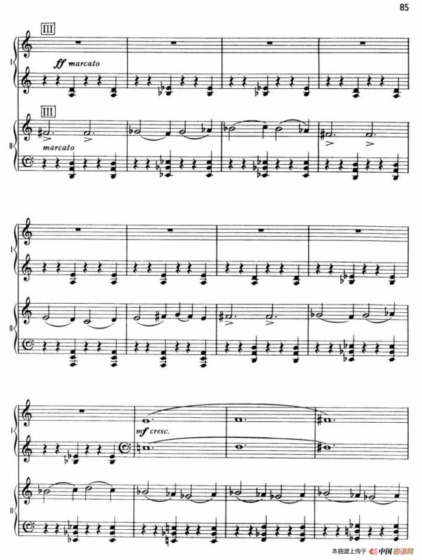 The Planets Op.32（双钢琴）（行星·第六乐章 天王星—魔术师）