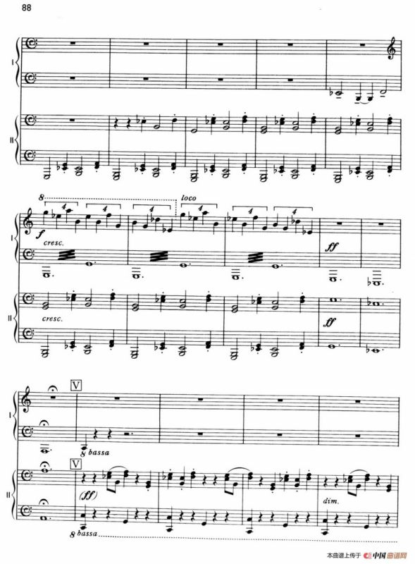 The Planets Op.32（双钢琴）（行星·第六乐章 天王星—魔术师）