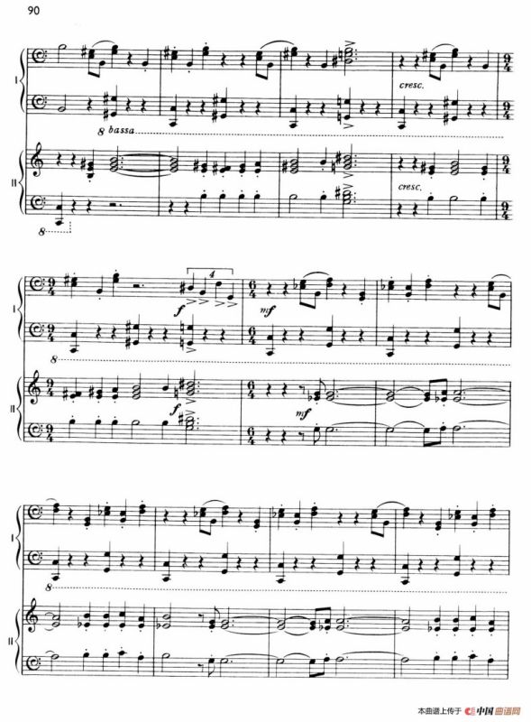 The Planets Op.32（双钢琴）（行星·第六乐章 天王星—魔术师）