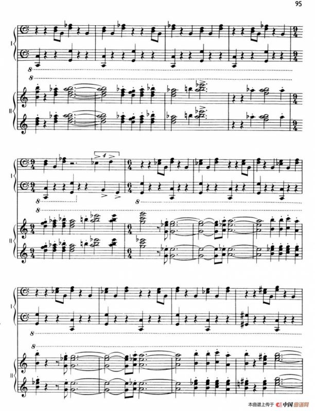 The Planets Op.32（双钢琴）（行星·第六乐章 天王星—魔术师）