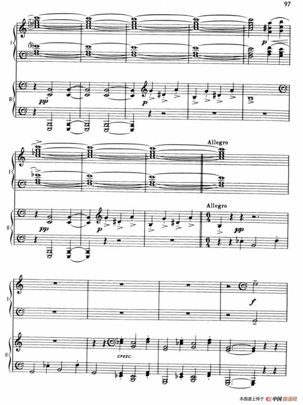 The Planets Op.32（双钢琴）（行星·第六乐章 天王星—魔术师）