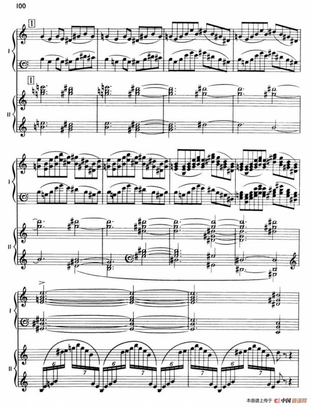 The Planets Op.32（双钢琴）（行星·第七乐章 海王星—神秘主义者）