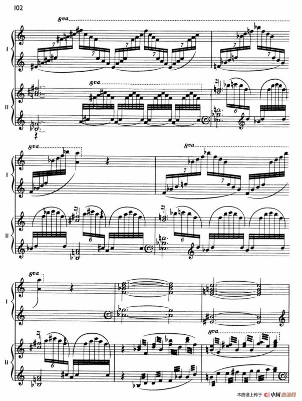 The Planets Op.32（双钢琴）（行星·第七乐章 海王星—神秘主义者）