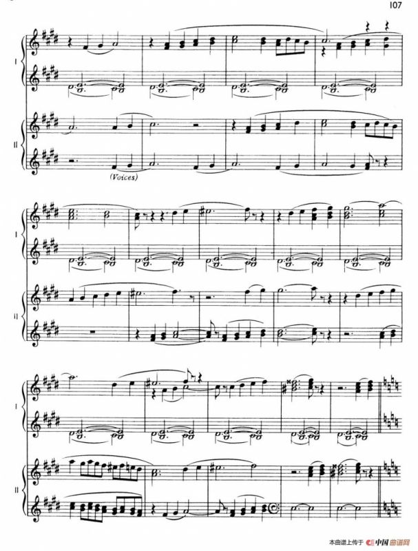 The Planets Op.32（双钢琴）（行星·第七乐章 海王星—神秘主义者）