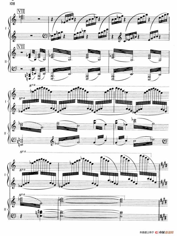 The Planets Op.32（双钢琴）（行星·第七乐章 海王星—神秘主义者）