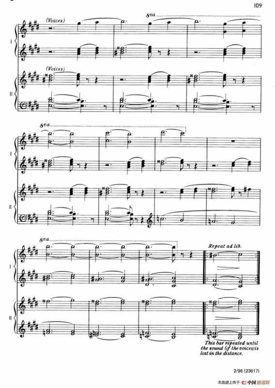 The Planets Op.32（双钢琴）（行星·第七乐章 海王星—神秘主义者）