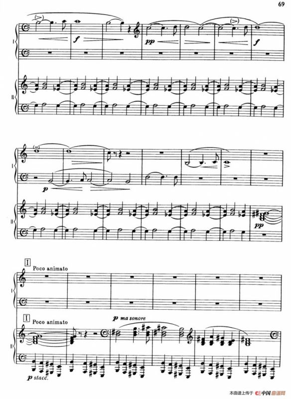 The Planets Op.32（双钢琴）（行星·第五乐章 土星—老年使者）