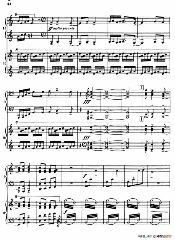 The Planets Op.32（双钢琴）（行星·第四乐章 木星—欢乐使者）