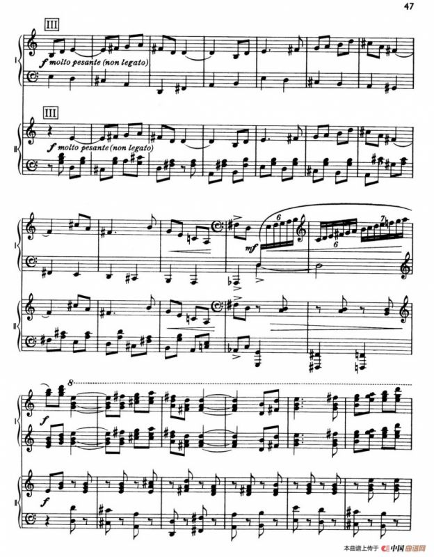 The Planets Op.32（双钢琴）（行星·第四乐章 木星—欢乐使者）