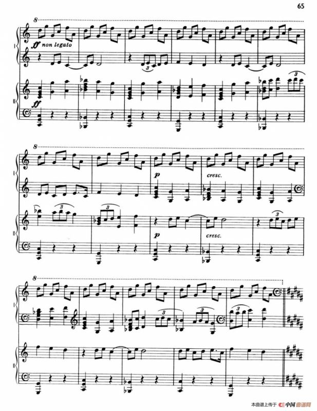 The Planets Op.32（双钢琴）（行星·第四乐章 木星—欢乐使者）