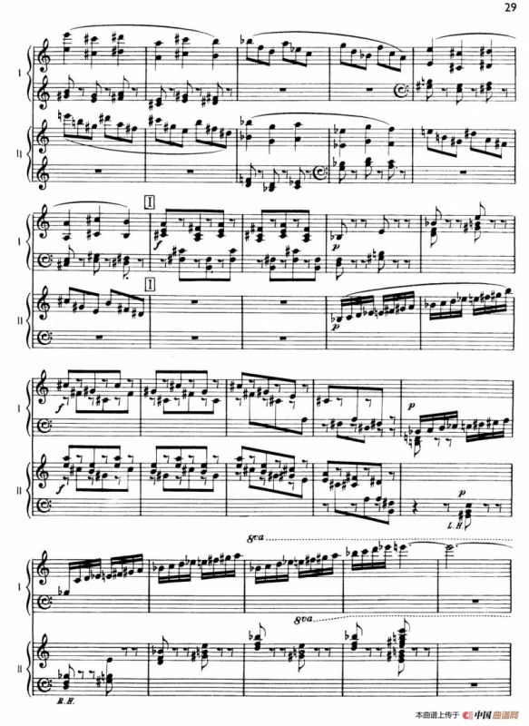 The Planets Op.32（双钢琴）（行星·第三乐章 水星—飞行使者）