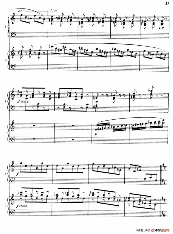 The Planets Op.32（双钢琴）（行星·第三乐章 水星—飞行使者）