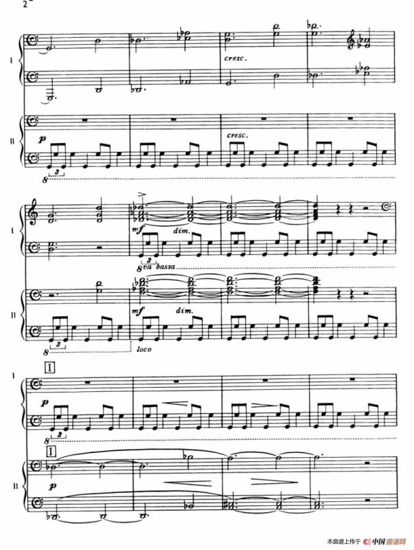 The Planets Op.32（双钢琴）（行星·第一乐章 火星—战争使者）