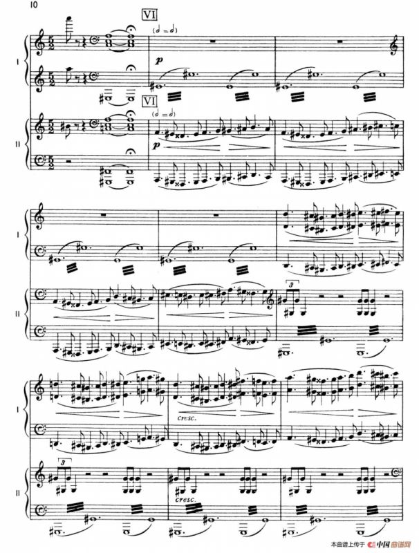 The Planets Op.32（双钢琴）（行星·第一乐章 火星—战争使者）