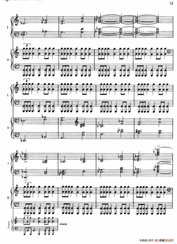 The Planets Op.32（双钢琴）（行星·第一乐章 火星—战争使者）