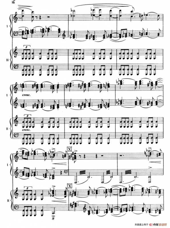 The Planets Op.32（双钢琴）（行星·第一乐章 火星—战争使者）