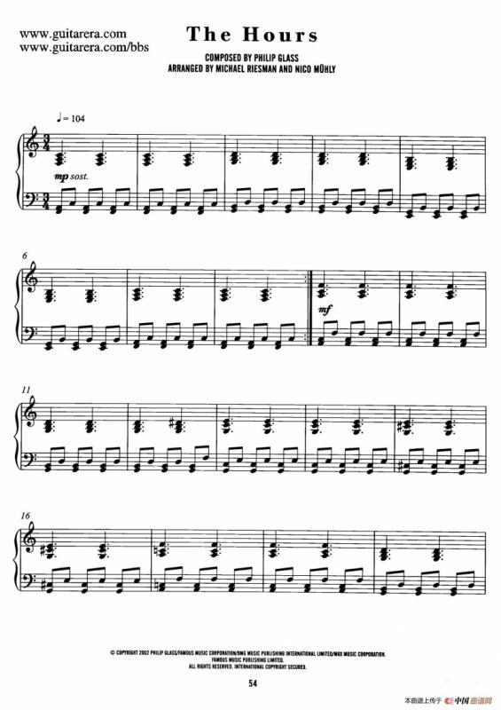 电影《时时刻刻》配乐 11. 时时刻刻 The Hours