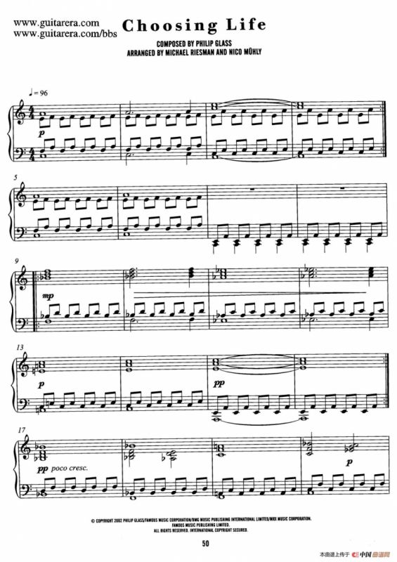 电影《时时刻刻》配乐 10. 选择 Choosing Life