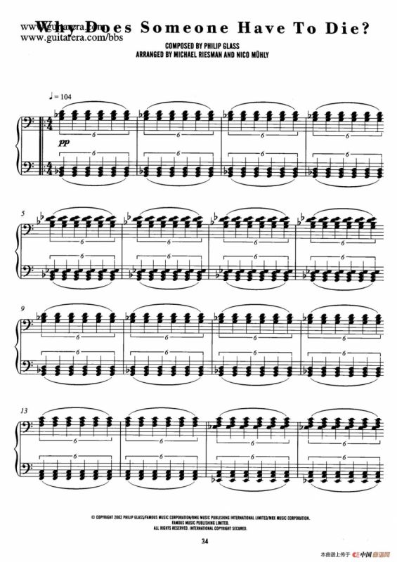 电影《时时刻刻》配乐 7. 死亡的意义 Why Does Someone Have to Die?