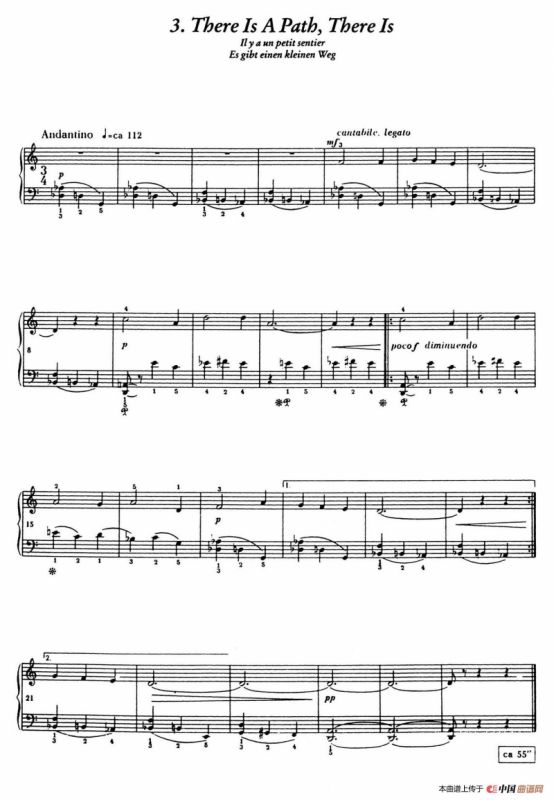 12 Folk Melodies（十二首民间曲调·3）