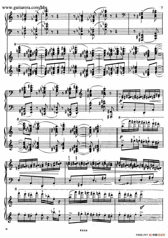 Variation on a Theme by Paganini（帕格尼尼主题变奏曲·双钢琴）