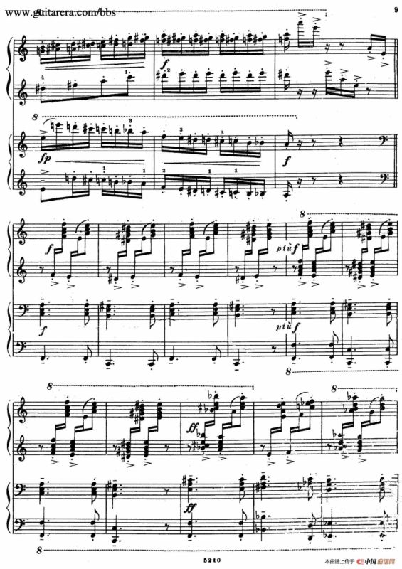 Variation on a Theme by Paganini（帕格尼尼主题变奏曲·双钢琴）