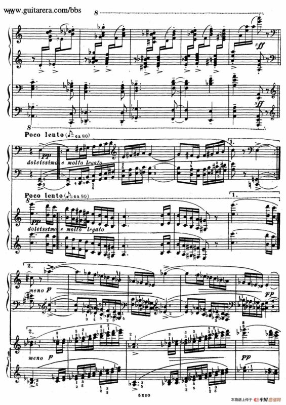 Variation on a Theme by Paganini（帕格尼尼主题变奏曲·双钢琴）