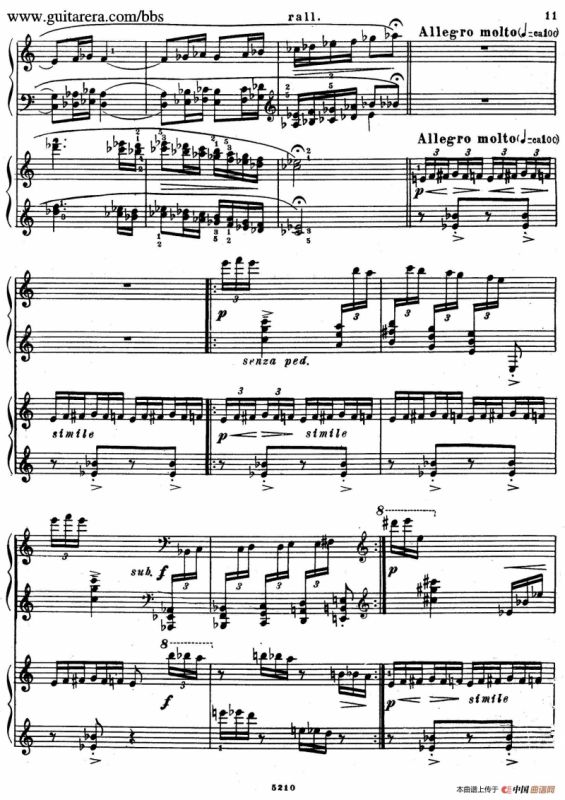 Variation on a Theme by Paganini（帕格尼尼主题变奏曲·双钢琴）