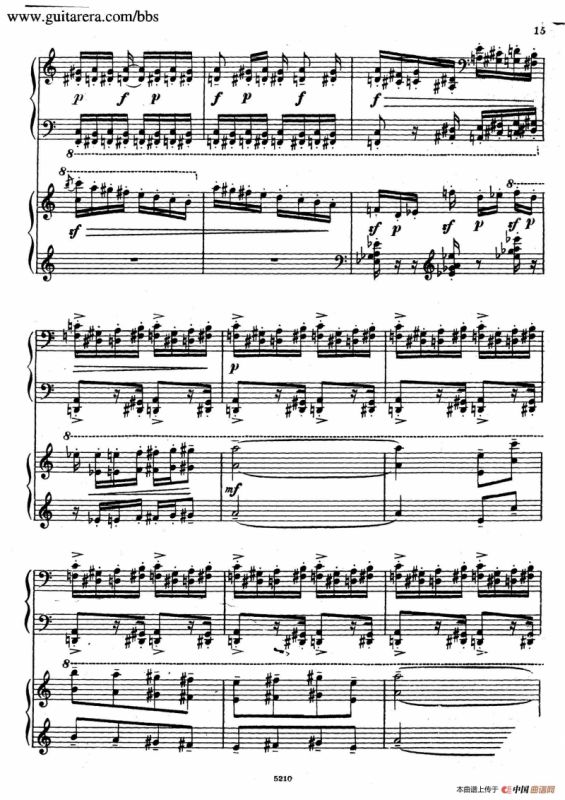 Variation on a Theme by Paganini（帕格尼尼主题变奏曲·双钢琴）