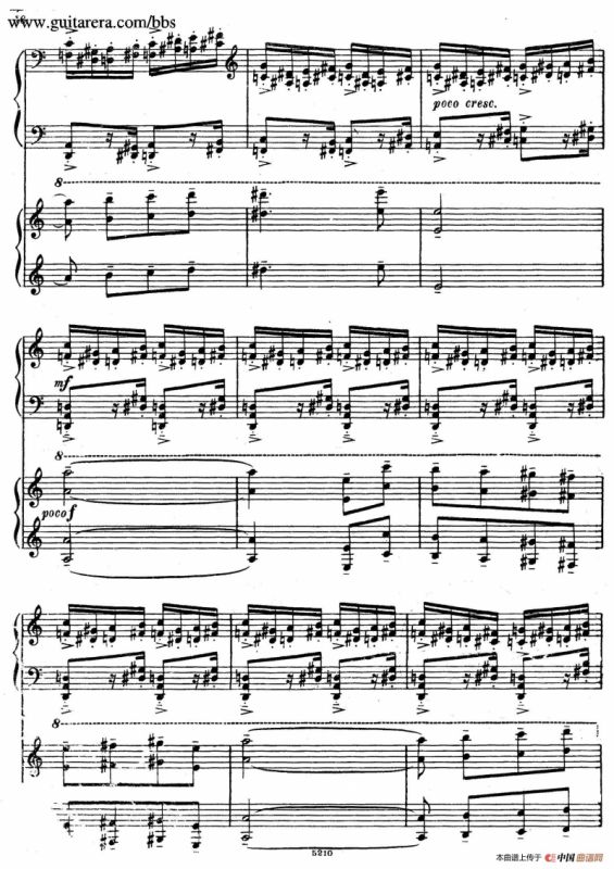 Variation on a Theme by Paganini（帕格尼尼主题变奏曲·双钢琴）