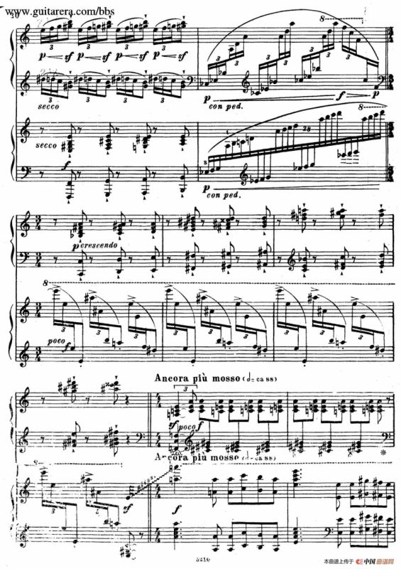 Variation on a Theme by Paganini（帕格尼尼主题变奏曲·双钢琴）