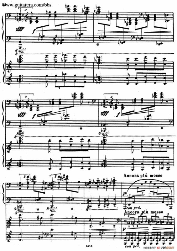 Variation on a Theme by Paganini（帕格尼尼主题变奏曲·双钢琴）