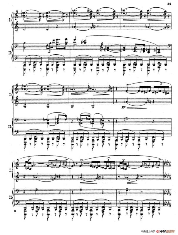 The Pines of Rome（交响诗《罗马的松树》·双钢琴）（第四部分：阿皮亚大道上的松树）