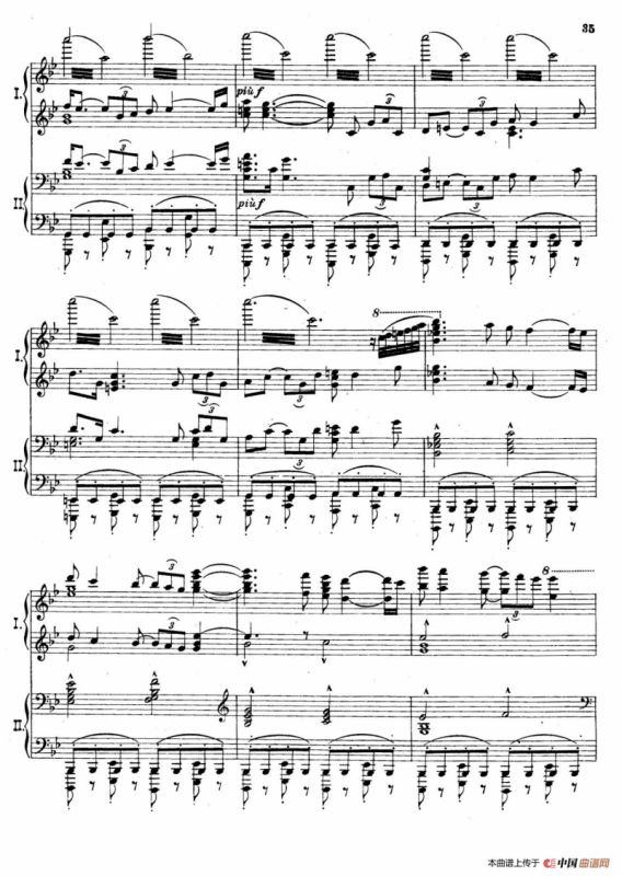 The Pines of Rome（交响诗《罗马的松树》·双钢琴）（第四部分：阿皮亚大道上的松树）