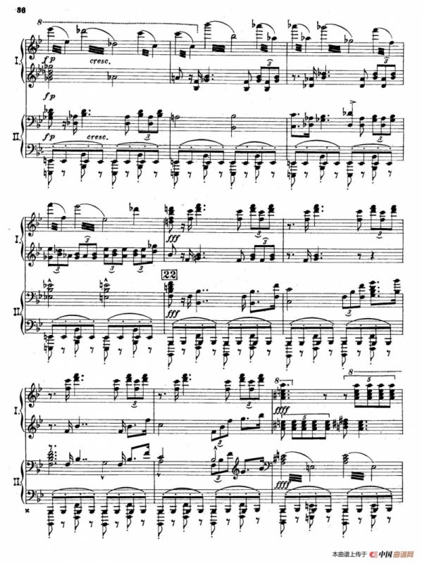 The Pines of Rome（交响诗《罗马的松树》·双钢琴）（第四部分：阿皮亚大道上的松树）