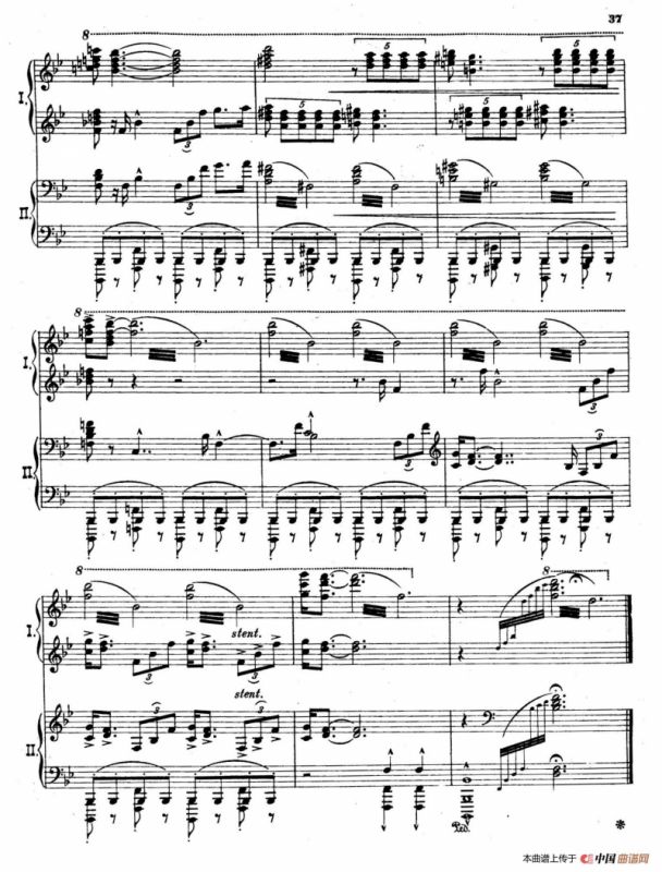 The Pines of Rome（交响诗《罗马的松树》·双钢琴）（第四部分：阿皮亚大道上的松树）