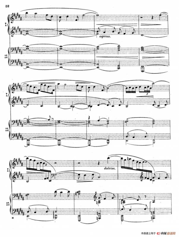 The Pines of Rome（交响诗《罗马的松树》·双钢琴）（第三部分：吉阿尼库伦山的松树）