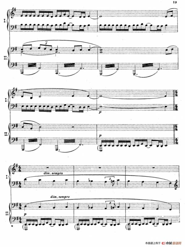 The Pines of Rome（交响诗《罗马的松树》·双钢琴）（第二部分：卡塔科巴墓地的松树）