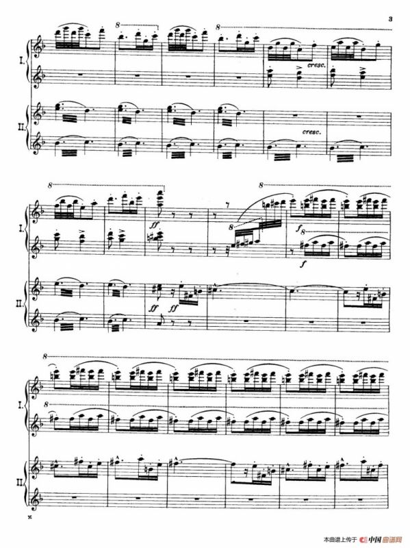 The Pines of Rome（交响诗《罗马的松树》·双钢琴）（第一部分：博尔盖塞别墅的松树）