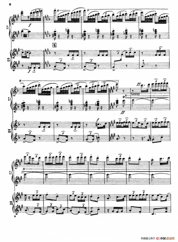 The Pines of Rome（交响诗《罗马的松树》·双钢琴）（第一部分：博尔盖塞别墅的松树）