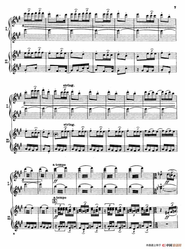 The Pines of Rome（交响诗《罗马的松树》·双钢琴）（第一部分：博尔盖塞别墅的松树）