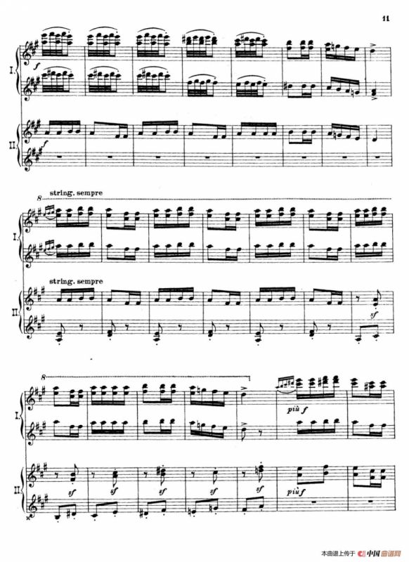 The Pines of Rome（交响诗《罗马的松树》·双钢琴）（第一部分：博尔盖塞别墅的松树）